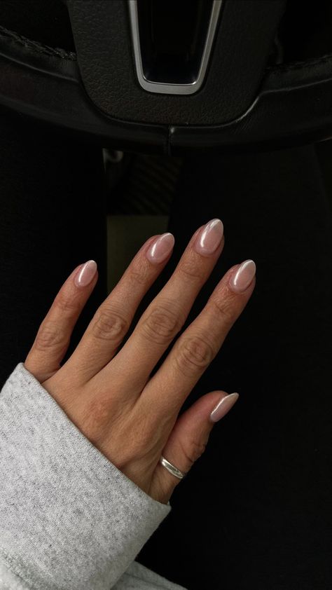 Pearly Pink Nails, Pearly Nails, 2023 Vibes, Nails Inspo, Nude Nails, Wedding Nails, Pink Nails, Nail Inspo, Manicure