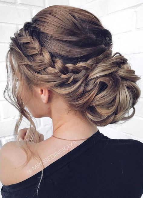 Braid Updo, Fall Wedding Hairstyles, Mother Of The Bride Hair, Bridal Hair Updo, Fishtail Braid, Wedding Hair Inspiration, Braided Hairstyles For Wedding, Penteado Cabelo Curto, Wedding Hairstyles Updo