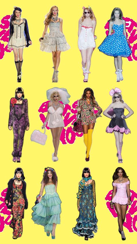 Betsy Johnson aesthetic runway aesthetic women’s fashion spring fashion colorful fashion outfit inspo 90s fashion 2000s fashion women’s fashion Latina fashion summer fashion colorful outfit inspo Latina Fashion Summer, Outfit Inspo 90s, 2000s Fashion Women, Aesthetic Runway, Johnson Aesthetic, Runway Aesthetic, Fashion 2000s, Colorful Outfit, Barbie Wardrobe