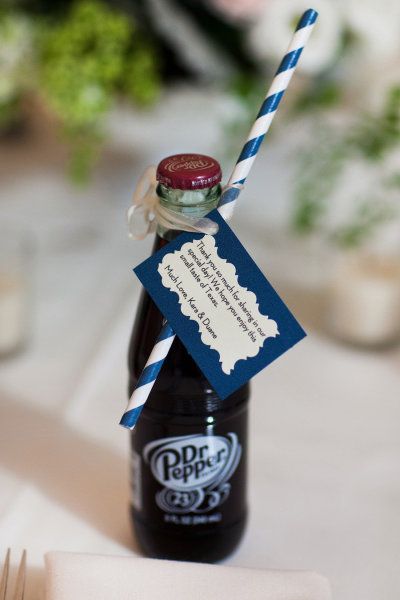 Dr Pepper, great wedding favor!  Style Me Pretty | Gallery Dr Pepper Wedding, Sentimental Wedding, I Want To Cry, Happy Tears, Dr Pepper, Something Old, The Vault, Wedding Coordinator, Here Comes The Bride