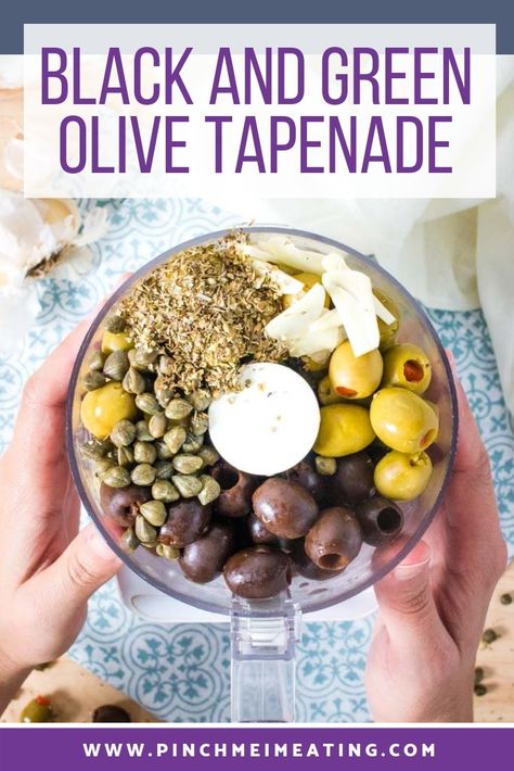 Recipes Using Green Olives, Green Olive Tapenade, Olive Tapenade Recipe, Olive Paste, Recipe With Garlic, Tapenade Recipe, Olive Spread, Crostini Appetizers, Gluten Free Puff Pastry