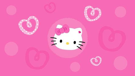 Hello Kitty Wallpaper for mobile phone, tablet, desktop computer and other devices HD and 4K wallpapers. 헬로키티 배경화면, 1366x768 Wallpaper Hd, Hot Pink Wallpaper, Hello Kitty Imagenes, Hello Kitty Wallpaper Hd, Pink Wallpaper Hello Kitty, Pink Wallpaper Backgrounds, Hello Kitty Backgrounds, Whatsapp Wallpaper