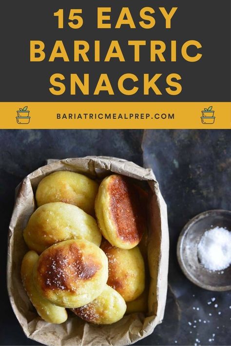 Bariatric Snacks, High Protein Bariatric Recipes, Bariatric Recipes Sleeve, Bariatric Meal Prep, Vsg Recipes, Gastric Bypass Recipes, Bariatric Friendly Recipes, Bariatric Diet, Bariatric Eating