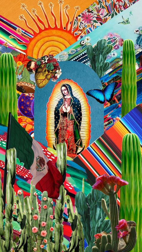 Chicana Aesthetic, Mexico Wallpaper, Vintage Moodboard, Hispanic Art, Mexican Pattern, Mexican Culture Art, Frida Art, Mexico Culture, Mexico Art