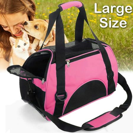 Pink People, Foldable Travel Bag, Airline Approved Pet Carrier, Small Dog Carrier, Puppy Carrier, Cat Carrier Bag, Pet Travel Carrier, Pet Travel Bag, Dog Travel Bag