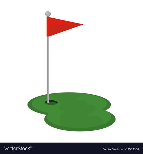 Golf Flag, Flag Vector, Vector Illustration Design, Transparent Png, Png Images, Google Images, Illustration Design, Vector Free, Vector Images