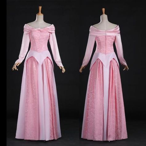 Sleeping Beauty Gown, Sleeping Beauty Outfit, Disney Character Outfits, Elven Dress, Costume Wedding, Hollywood Costume, Pink Costume, Bts Inspired Outfits, Disney Princess Dresses