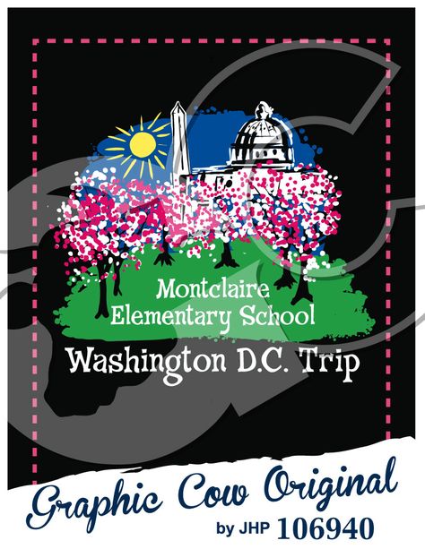 Washington DC Washington monument Capitol building cherry blossom field trip k12 #grafcow Cherry Blossom Field, Dc School Trip, Graphic Cow, Dc Washington, Dc Trip, Travel Tshirt, Dc Travel, Washington Monument, T Shirts Design