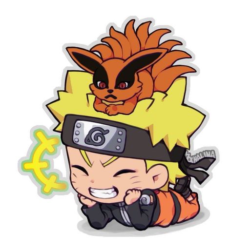 Naruto And Kurama Cute, Kyuubi Naruto, Chibi Naruto Characters, Naruto Keychain, Chibi Naruto, Me Template, Naruto Kurama, Naruto Chibi, About Me Template