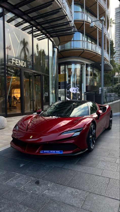 Red Porsche Aesthetic, Ferrari Rouge, Carros Vintage, Red Ferrari, Car Organization, Ferrari California, Lux Cars, Ferrari 488, Ferrari F40