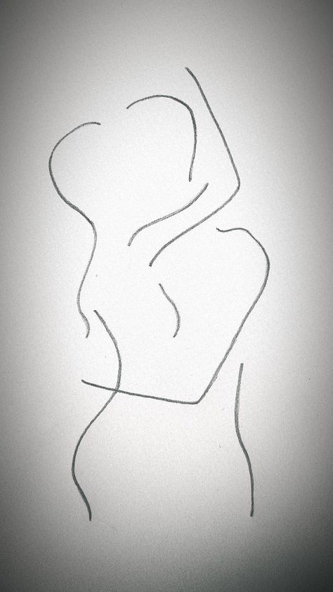 Lovers Silhouette, Pencil Sketches Easy, Diy Diary, Body Image Art, People Drawing, Pencil Sketch Images, Instruções Origami, Never Fall In Love, Meaningful Drawings