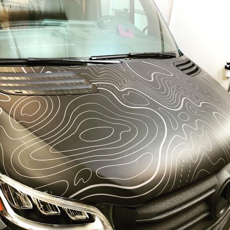 Topographic Car Wrap, Campervan Graphics, Ute Canopy, Jeep Wj, T5 Camper, Sprinter Van Conversion, Girly Car Accessories, Girly Car, Car Wrap Design