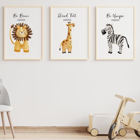 Transform your nursery into a magical space with our stunning nursery art collection. From charming prints to whimsical paintings, we have everything you need to create a cozy and stylish environment for your little one. #nurserydecor #nurseryart #babyroom #babydecor #homedecor #wallart #kidsroomdecor #nurseryinspiration #newborn #parenthood Jungle Animal Art, Playful Animals, Nursery Decor Gender Neutral, Jungle Safari Animals, Neutral Watercolor, Animal Nursery Theme, Gender Neutral Nursery Decor, Whimsical Paintings, Whimsical Wonderland