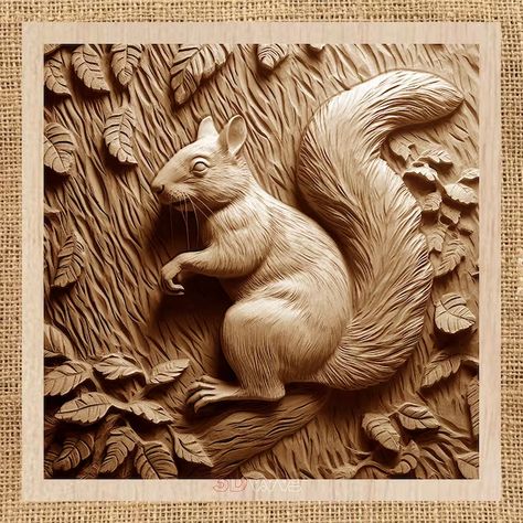 Art Sculpture En Bois, Tre Kunst, Wood Carving Art Sculpture, Glowforge Files, Carved Wood Wall Art, Grayscale Image, Illusion 3d, 3d Cnc, Clay Wall Art