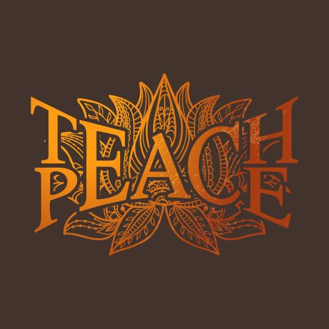 Teach Peace Tattoo, Tatto Letters, Peace Tattoo, Peace Tattoos, Teach Peace, Piercing Inspo, Inspiration Tattoo, Buddhism Quote, Dope Tattoos For Women