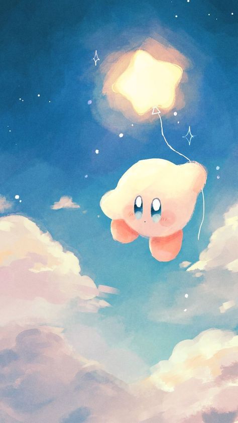 Kirby Aesthetic, Kirby Wallpaper, Kirby Nintendo, Kirby Character, Aesthetic Wallpaper Iphone, Kirby Art, Macbook Wallpaper, Arte Inspo, Dessin Adorable