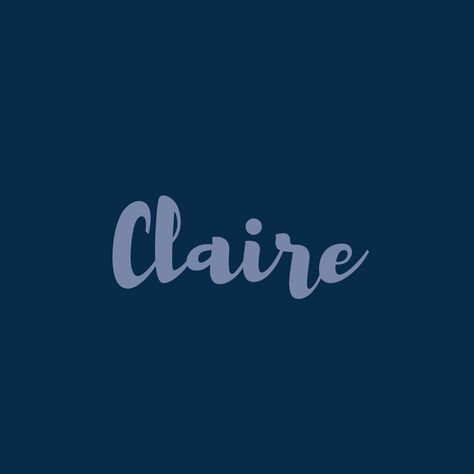 Claire Claire Name Aesthetic, Claire Aesthetic, C Wallpaper Letter Aesthetic, Claire Name, Letter Aesthetic, Wallpaper Letter, Aesthetic Names, Font Art, Chalk Art