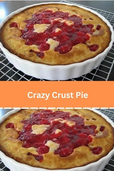 Crazy Crust Pie - Morpho Mpsy - Medium Pies Dessert, Easy Pies, Fruit Pie Filling, Peach Pie Filling, Peach Blueberry, Pie Pie, Refrigerated Pie Crust, Canned Fruit, Easy Pie