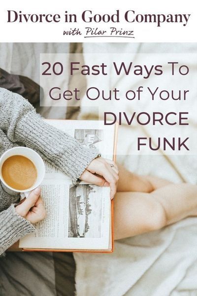 20 Fast and Easy Ways to boost your mood and get out of your divorce funk. Help elevate your mood with these 20 tips for self care during your divorce. You will feel better quickly when you are feeling emotional during your divorce when you do these mood boosting activities. Self care while getting a divorce and after divorce is very important. make sure you make time for yourself during your divorce. Getting Over A Divorce, Tips For Self Care, Ways To Boost Your Mood, Coping With Divorce, Divorce Counseling, Getting A Divorce, Make Time For Yourself, Divorce Recovery, Divorce Help