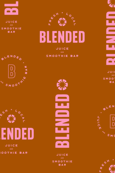 Fun Logo Design, Bar Branding, Fun Logo, Smoothie Bar, Bold Branding, Shop Branding, Drinks Logo, Bar Logo, Bold Logo