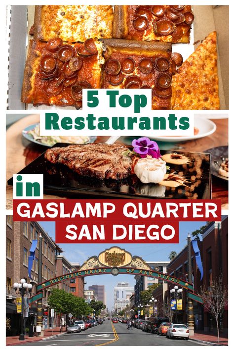 Gaslamp has many restaurants, and deciding what restaurant to try can be very challenging. Don’t worry! We’ve got you covered with some of our all-time favorites in Gaslamp Quarter, San Diego. #SanDiego #gaslampsandiego #roamingglory #princestreetpizzasandiego San Diego Gas Lamp District, Gaslamp Quarter San Diego, Gaslamp San Diego, San Diego Bars, Coronado Island San Diego, San Diego Gaslamp, Rooftop Dining, San Diego Vacation, Best Mexican Restaurants