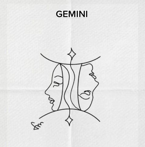 Gemini Drawings, Gemini Drawing, Rabbit Doodle, Tattoo Gemini, Gemini Sign Tattoo, Under Breast Tattoo, Gemini Zodiac Tattoos, Gemini Tattoo Designs, Twin Tattoos