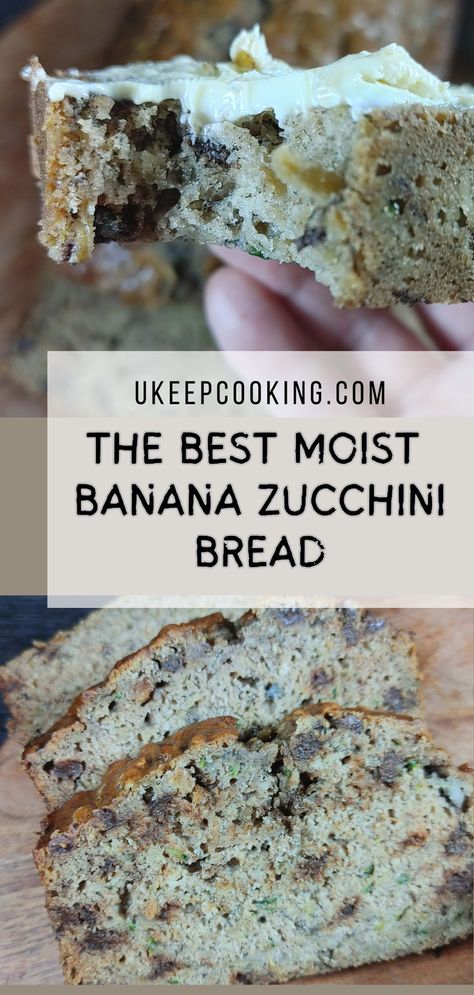 Discover The Best Moist Banana Zucchini Bread Recipe, a perfect blend of ripe bananas and fresh zucchini for ultimate moistness. This easy and delicious bread is a must-try for a wholesome snack or breakfast treat. Enjoy the perfect texture and flavor in every bite! Zucchini Bread Recipes Moist Easy, Banana Zucchini Bread Recipe, Banana Zucchini Bread, Banana Zucchini, Fresh Zucchini, Zucchini Bread Recipe, Wholesome Snacks, Zucchini Bread Recipes, Best Banana Bread