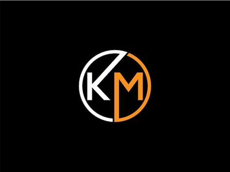 Km logo design | Premium Vector #Freepik #vector #adobe #adobe-logo #photoshop-logo #photoshop Km Logo Design, Km Logo, Adobe Logo, Initials Logo Letters, Photoshop Logo, Black Couple Art, Logo Letters, Black Couple, Background Images For Quotes