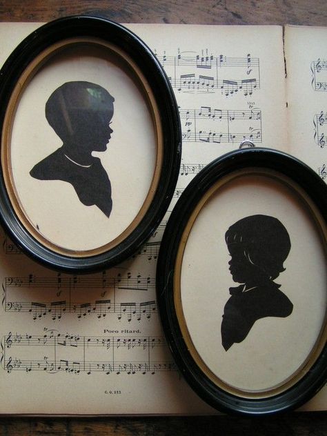 317 best images about Silhouettes on Pinterest | Antiques ... Vintage Profile Silhouette, Vintage Silouhette Portrait, Vintage Silhouette Art, Framed Silhouettes, Children Silhouettes, Cut Boy, Instant Family, Silhouette Pictures, Childs Room