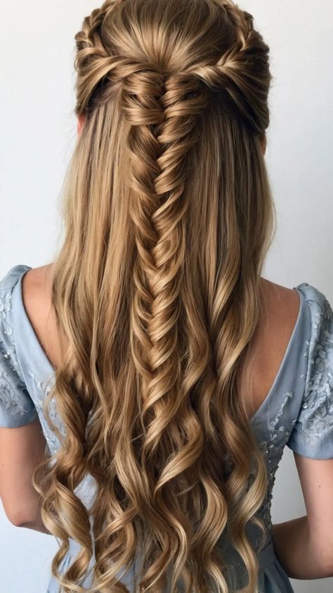 Hair Prom Styles, Updos Simple, Aesthetic Hairstyles, Elegant Updos, Formal Hair, Hair Sketch, Glamorous Hair, Prom Hairstyles For Long Hair, Year 6