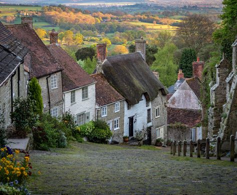 Iconic Gold Hill and a golden landscape, Shaftesbury | Flickr Gold Hill Shaftesbury, Dear World, Gold Hill, English Village, England And Scotland, Places Of Interest, English Countryside, Beautiful Scenery, Travel Dreams