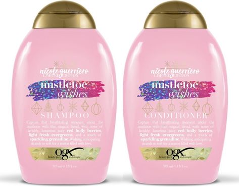 Christmas Shampoo, Ogx Shampoo, Ogx Hair Products, Nicole Guerriero, Shampoos And Conditioners, Christmas Makeup Look, Good Shampoo And Conditioner, A Muse, Healthy Skin Tips