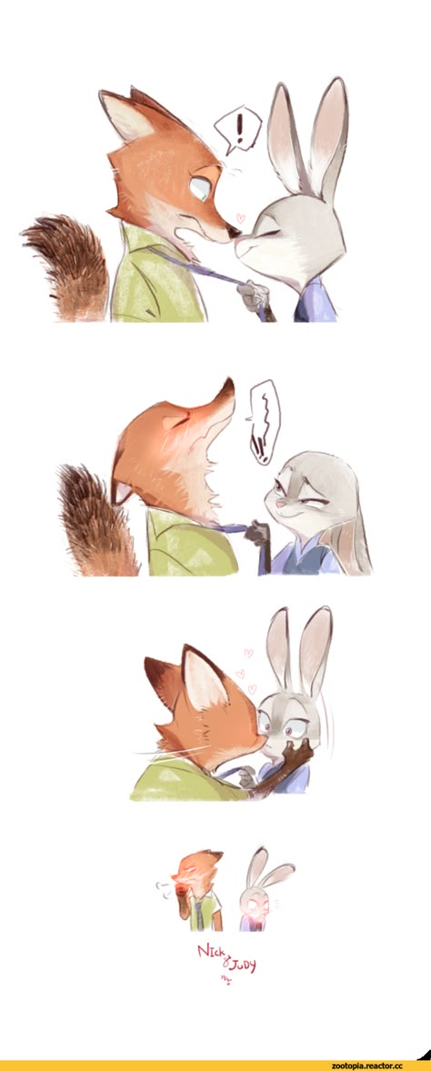 Disney Mignon, Zootopia Fanart, Zootopia Nick And Judy, Zootopia Comic, Zootopia Art, Animation Disney, Nick And Judy, Disney Zootopia, Judy Hopps