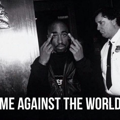 Me against the world Tupac Makaveli, Memorial Wall, Me Against The World, World Quotes, Tupac Shakur, Feelings And Emotions, Thug Life, Tupac, True Quotes