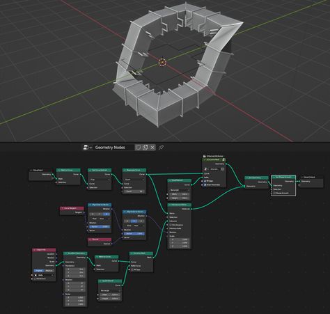 Curve-to-Mesh Node "Even Thickness" Feedback Thread - Geometry Nodes - Developer Forum Blender Geometry Nodes, Geometry Notes, Blender Tips, Material Studies, Geometry Nodes, Blender Tutorial, Be Awesome, Blender 3d, Custom Build