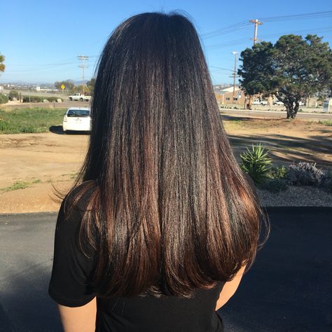 Straight Haircuts For Long Hair, Hair Inspiration Long, Hair Color Streaks, Brown Hair Balayage, Hair Up Styles, Haircuts Straight Hair, Hair Problems, Super Healthy, Haircuts For Long Hair