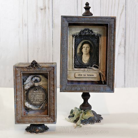 Timmy Time, Tim Holtz Crafts, Shadow Box Art, Ranger Ink, Assemblage Art, Mixed Media Projects, Vintage Crafts, Shadow Boxes, Tim Holtz