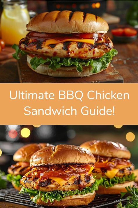 Discover the Secret to Quick BBQ Chicken Sandwiches for Busy Nights! Quick Bbq Chicken, Chicken Breast Sandwich Recipes, Bbq Chicken Sandwich Recipes, Bbq Chicken Sandwiches, Chicken Breast Sandwich, Grilled Chicken Sandwich, Bbq Chicken Sandwich, Bbq Chicken Breast, Tangy Bbq Sauce