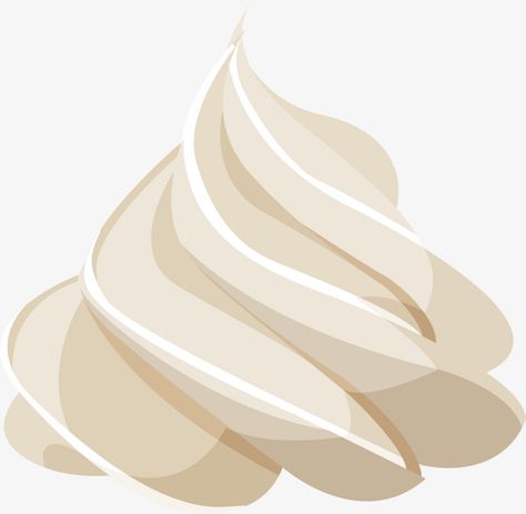 How To Draw Whipped Cream, Frosting Drawing, Whipped Cream Drawing, Whipped Cream Illustration, Whipped Icing Recipe, Wipped Cream, Cream Drawing, Cream Png, Whipped Cream Icing