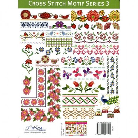 A few beautiful border designs Cross Stitch Towel, Cross Stitch Motifs, Cross Stitch Border, Cross Stitch Letter Patterns, Snowflake Cross Stitch, Border Patterns, Cat Cross Stitches, Borders Free, Unique Cross Stitch