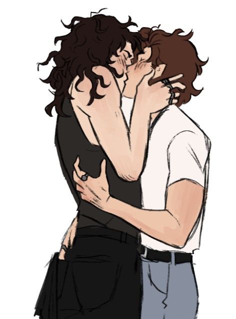 Steddie Fanart Spicy, Steddie Fanart Kiss, Steddie Art, Steddie Fanart, Stranger Things Art, Eddie Munson, Stranger Things Characters, Stranger Things Funny, Art Style Inspiration