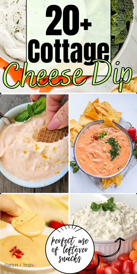 Cottage Cheese dips Cottage Cheese Ranch Dressing, Cottage Cheese Dip Recipes, Bariatric Protein, Cottage Cheese Dip, Vegetable Dip Recipe, Cottage Cheese Dips, Dip Dip, Cheese Dips, Dips Recipes