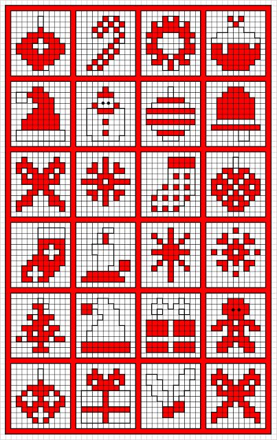 Christmas Cross Stitch Patterns Free Advent Calendar, Miniature Cross Stitch Patterns Free, Mini Christmas Cross Stitch Patterns Free, Mini Cross Stitch Patterns Miniatures, Mini Christmas Cross Stitch Patterns, Crochet Application, Mini Cross Stitch Patterns, Christmas Cross Stitch Patterns Free, Homemade Advent Calendars