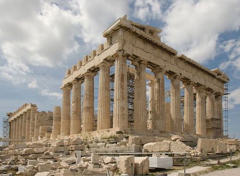 Ancient Greece Architecture, Greece Architecture, Ancient Roman Architecture, Art Environment, Environment Reference, Greece Art, Greek Temple, Ancient Greek Art, Ancient Greek Architecture