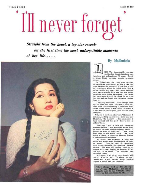 One page excerpt from magazine Bollywood Journal, Bollywood Magazine Cover, Old Bollywood Posters Vintage, Pretty Zinta, The Hindu Newspaper, Vintage Bollywood Aesthetic, 90s Actresses, Old Film Stars, Retro Bollywood