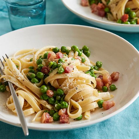 Pancetta And Peas, Pasta And Peas, Fresh Pasta Recipes, Sunny Anderson, Peas Recipe, Best Pasta Recipes, Pea Recipes, Fresh Pasta, Make It Easy