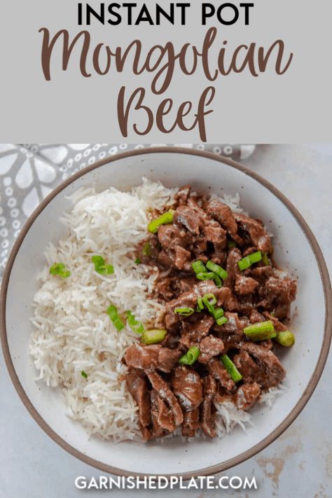 Instant Pot Mongolian Beef, Skirt Steak Recipes, Steak And Rice, Mongolian Beef Recipes, Sweet And Spicy Sauce, Mongolian Beef, Healthy Instant Pot Recipes, Instant Pot Dinner Recipes, Skirt Steak