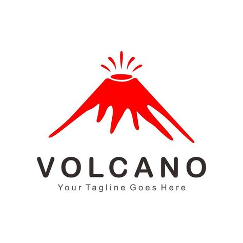 Volcano Logo, Logo Banners, Cityscape Photos, Nature Backgrounds, Heart With Arrow, Background Banner, Art Logo, Landscape Photos, Flower Frame