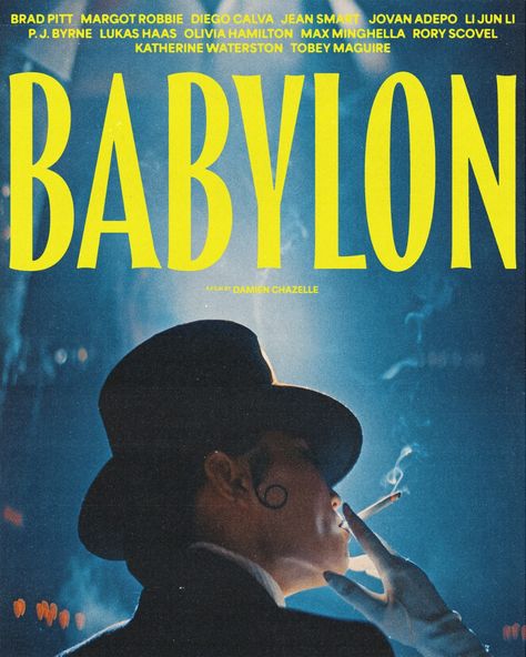 167/366 Babylon Directed by Damien Chazelle 2022 USA Babylon Movie Aesthetic, Babylon Poster, Babylon Movie, Poster Challenge, Alternative Posters, Damien Chazelle, Key Art, Keys Art, Poster Ideas