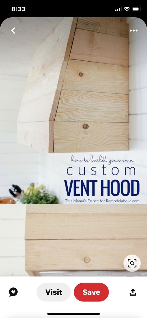 Wood Vent Hood, Custom Vent Hood, Build A Farmhouse, Custom Vent Hoods, Hood Kitchen, Kitchen Vent Hood, Trendy Farmhouse, Hood Ideas, Range Vent